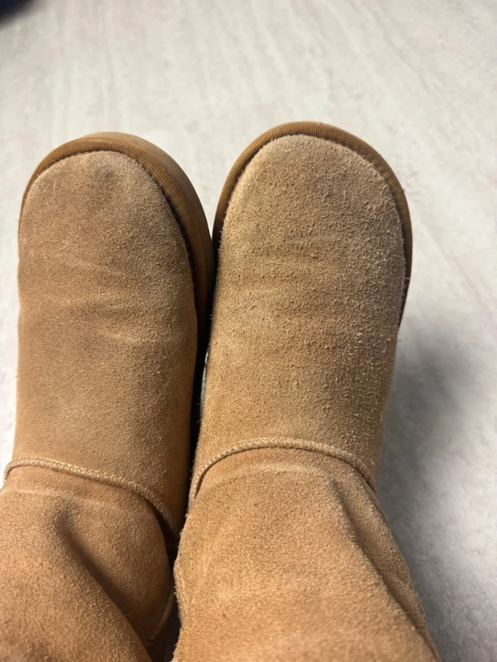 UGG boots Chestnut Mid-Calf Boots sheepskin wool lining